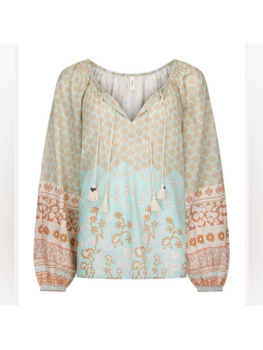 Spell & the gypsy collective Sweet Nothings Blouse Peppermint NWT Organic Cotton